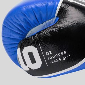 боксови ръкавици leone shock pro blue 3