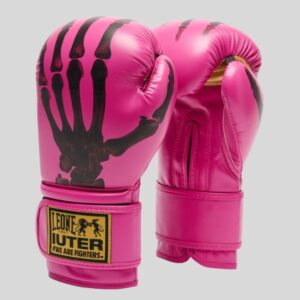 боксови ръкавици leone x iuter boxing gloves fuxia