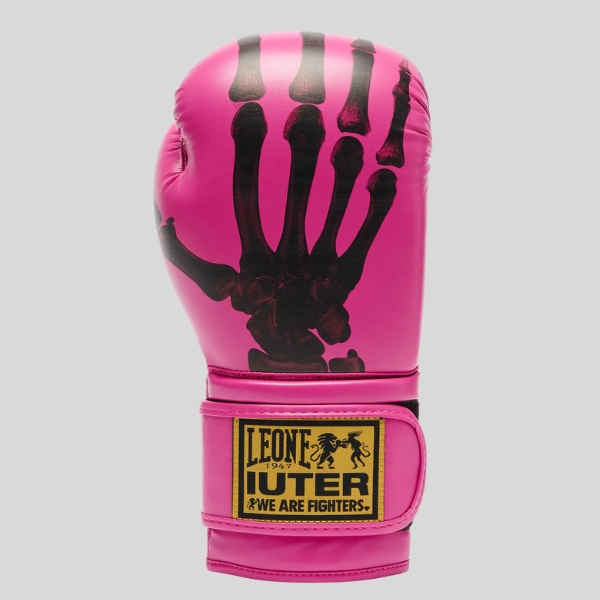 боксови ръкавици leone x iuter boxing gloves fuxia 3