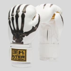 боксови ръкавици leone x iuter boxing gloves white
