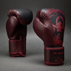 боксови ръкавици venum x assassin's creed shadows burgundy/black 2