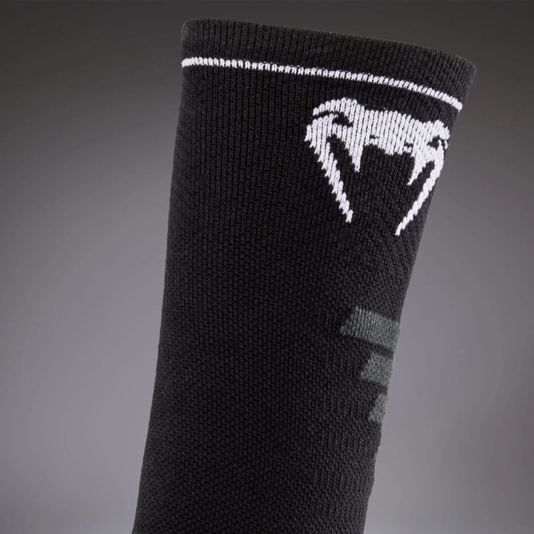 чорапи venum elite performance crew socks - black/white 3