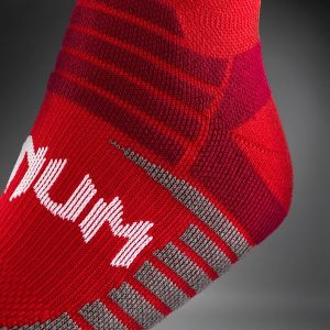чорапи venum elite performance crew socks - red/white 1