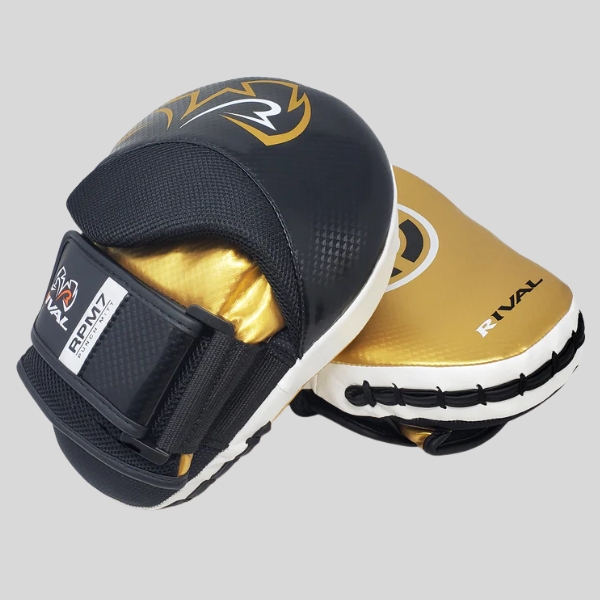 лапи за бокс rival rpm7 fitness plus black/gold 2