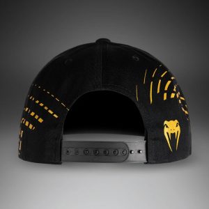 шапка ufc zenith by venum authentic fight night cap - black gold 3