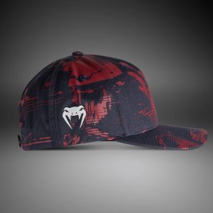шапка ufc zenith by venum authentic fight week burgundy trucker hat 2