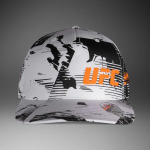 шапка ufc zenith by venum authentic fight week white trucker hat