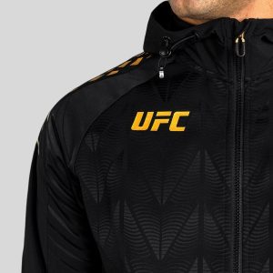 suicher ufc zenith by venum authentic fight night men’s champion walkout hoodie 3