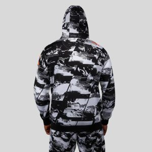 суичър ufc zenith by venum authentic fight week men's white pullover hoodie 1