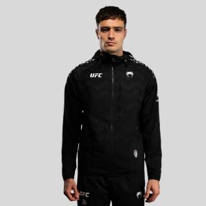 суичър mens ufc zenith by venum black authentic fight night walkout hoodie