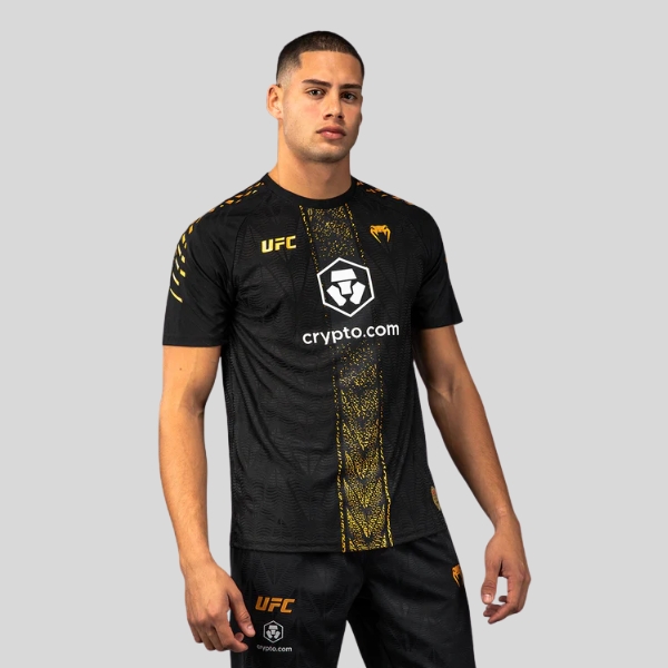 тениска ufc zenith by venum authentic fight night men's champion walkout jersey 1