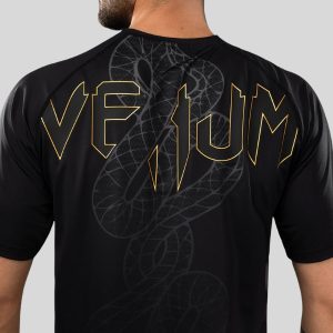 тениска venum serpenti dry tech blacksilvergold 2