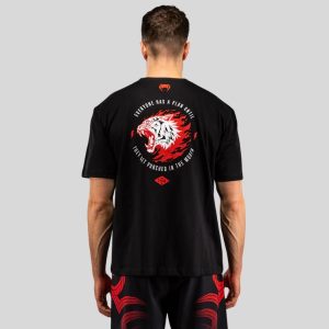 тениска venum x mike tyson tiger t-shirt - deep black 1