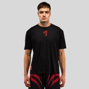 тениска venum x mike tyson tiger t-shirt - deep black