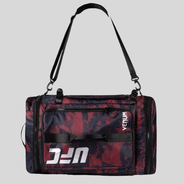спортен сак ufc zenith by venum fight week sports bags navy blue/burgundy/silver 3