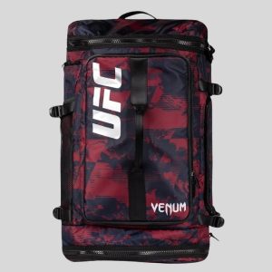 спортен сак ufc zenith by venum fight week sports bags navy blue/burgundy/silver 2