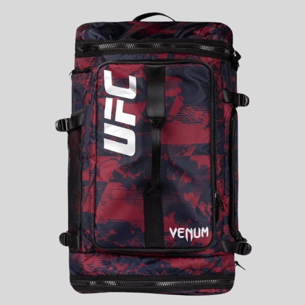 спортен сак ufc zenith by venum fight week sports bags navy blue/burgundy/silver 2