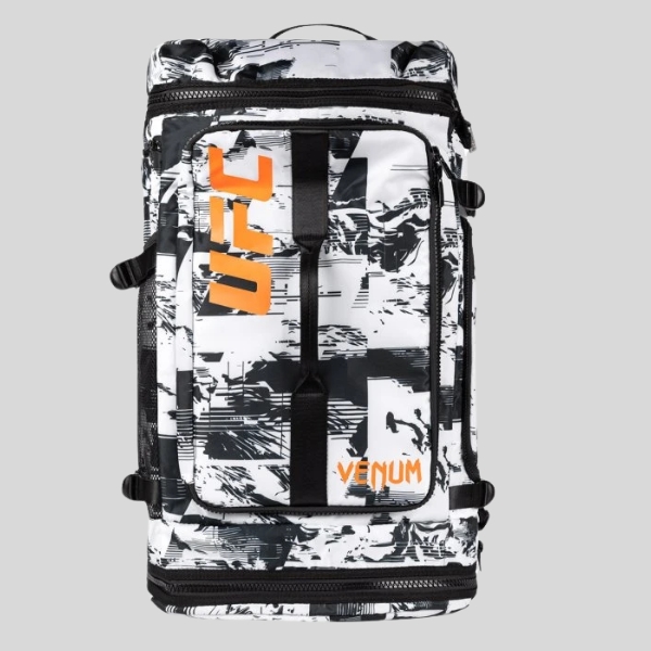 спортен сак ufc zenith by venum fight week sports bags black/white/orange