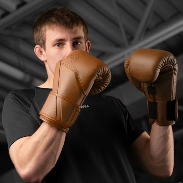 боксови ръкавици hayabusa e1 leather brown 1