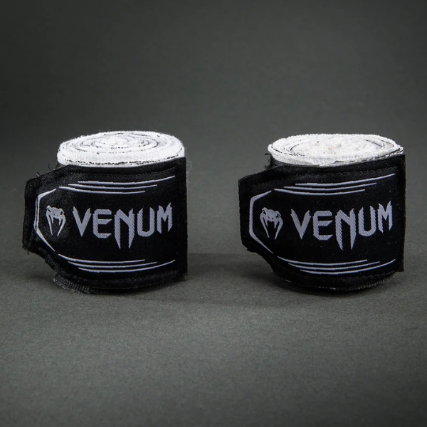 Бинтове за Бокс Venum Bats Night Handwraps - Black/White 3m 2