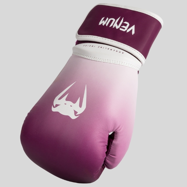 Боксови Ръкавици Venum Iris Plum White 2