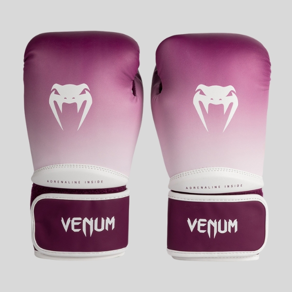 Боксови Ръкавици Venum Iris Plum White 1
