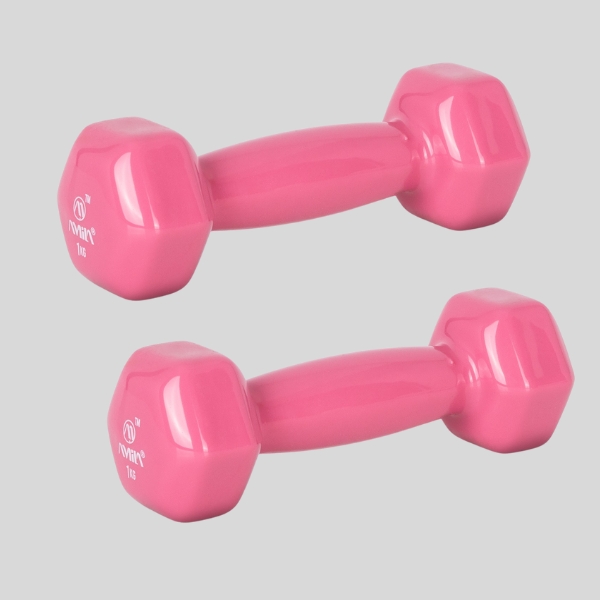 Гири Amila Vinyl Dumbbell 2x1кг