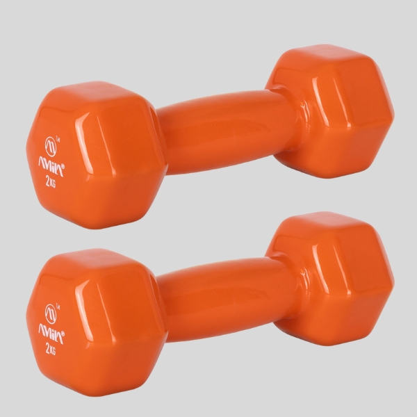 Гири Amila Vinyl Dumbbell 2x2кг