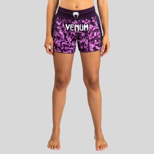 Муай Тай Шорти Venum Iris Muay Thai Shorts - Plum/Pink