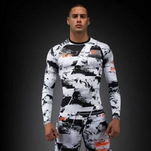 Рашгард UFC Zenith by Venum Authentic Fight Week Men's White Performance Long Sleeve Rashguard