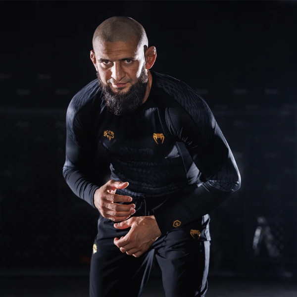 Рашгард Venum x Chimaev Wild Borz Rashguards - Black/Grey 1
