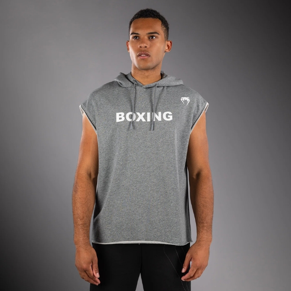 Суичър Venum VT Boxing Sleeveless Hoodie - Heather Grey