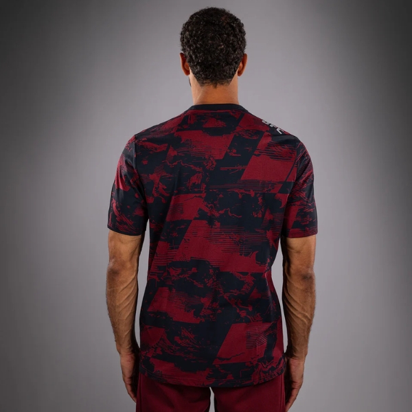 Тениска UFC Zenith by Venum Authentic Fight Week Men's Burgundy Short Sleeve T-Shirt 3