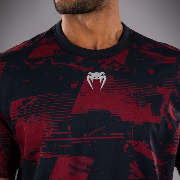 Тениска UFC Zenith by Venum Authentic Fight Week Men's Burgundy Short Sleeve T-Shirt 1