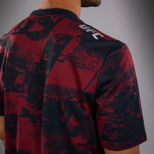 Тениска UFC Zenith by Venum Authentic Fight Week Men's Burgundy Short Sleeve T-Shirt