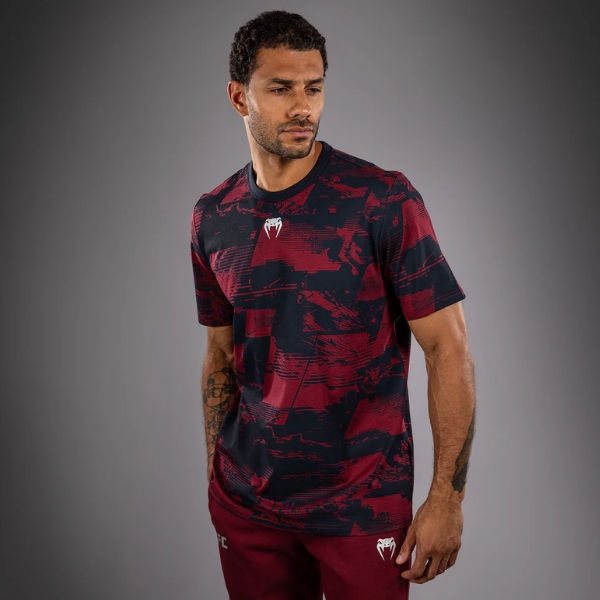 Тениска UFC Zenith by Venum Authentic Fight Week Men's Burgundy Short Sleeve T-Shirt