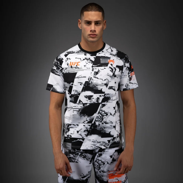 Тениска UFC Zenith by Venum Authentic Fight Week Men's White Performance Short Sleeve T-Shirt