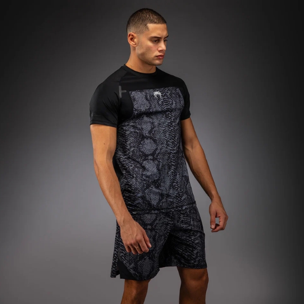 Тениска Venum G-Fit Scales Dry-Tech T-Shirt - Black Charcoal Grey 1