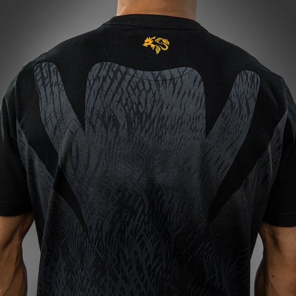 Тениска Venum x Chimaev Wild Borz T-Shirt - Black/Grey 3