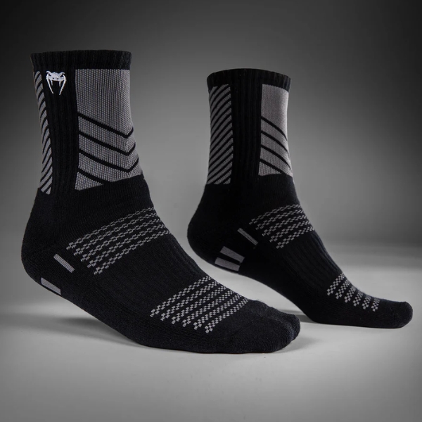 Чорапи Venum Vector Crew Socks 3 Pack - Black Grey