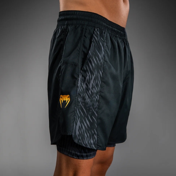 Шорти Venum x Chimaev Wild Borz Training Shorts - Black Grey 3