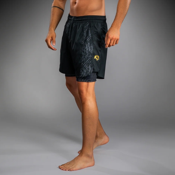 Шорти Venum x Chimaev Wild Borz Training Shorts - Black Grey