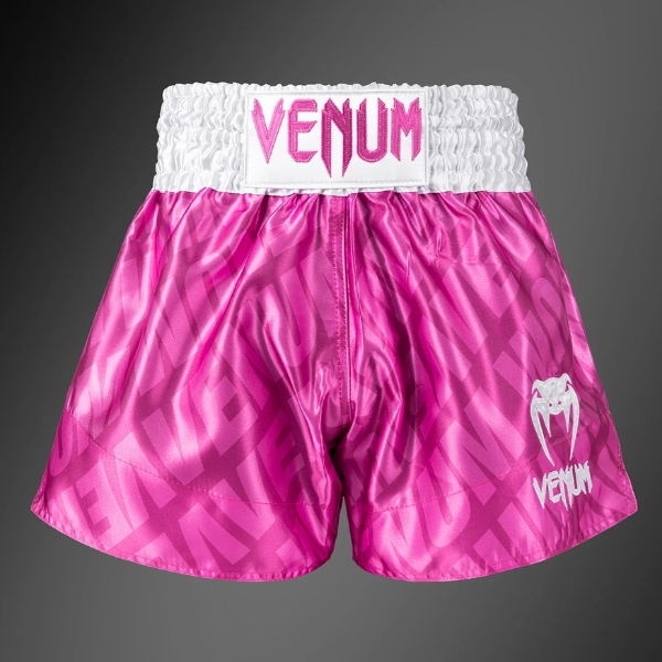 Муай Тай Шорти Venum x Contender XT Muay Thai Shorts – Candy Pink White