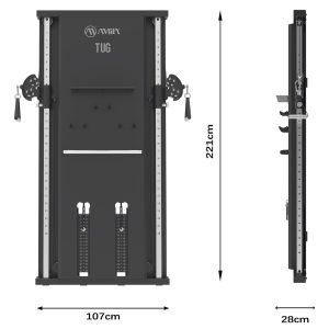 Стенен Фитнес Мултитренажор Amila Dap Machine Tug 4