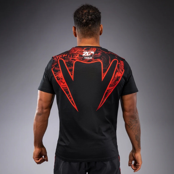 тениска venum 20th anniversary t-shirt - black/red 1