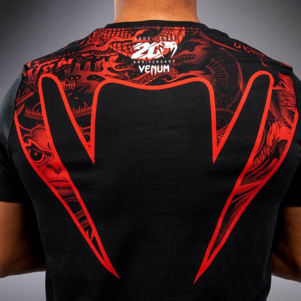 тениска venum 20th anniversary t-shirt - black/red 2