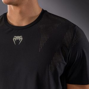Тениска Venum Lazer Dry Tech T-Shirt - Black/Grey 2