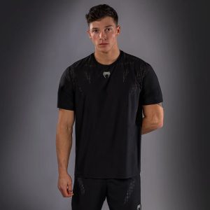 Тениска Venum Lazer Dry Tech T-Shirt - Black/Grey
