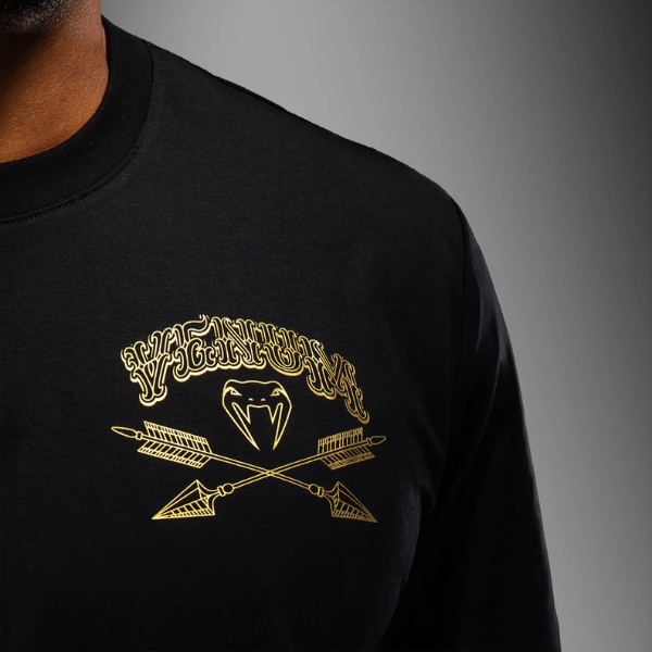 Тениска Venum Wolf Atak T-Shirt - Black Grey 3