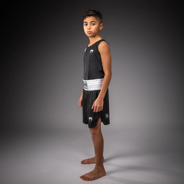детски боксов екип venum classic youth black/white 2